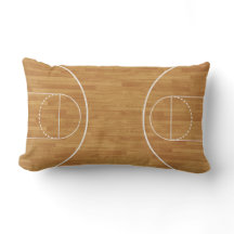 Basketball Court Pillow