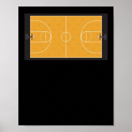 Basketball Court Poster (Voorkant)