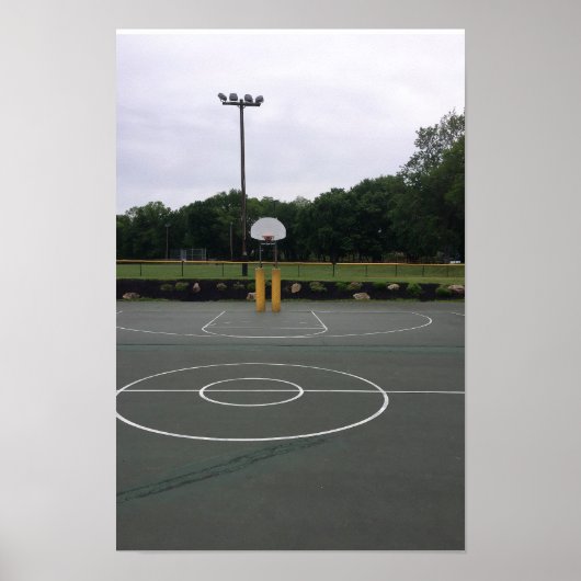 Basketball Court Poster (Voorkant)