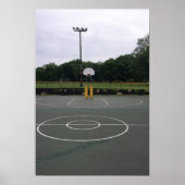 Basketball Court Poster (Voorkant)