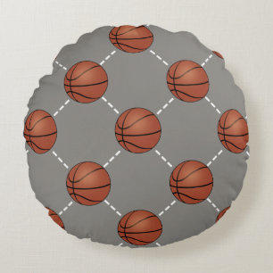 Basketball Court Rond Kussen
