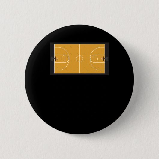 Basketball Court Ronde Button 5,7 Cm (Voorkant)