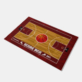 Basketball Court Rubber Doormat Deurmat (Schuin)