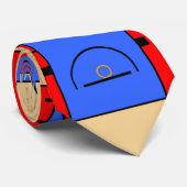 Basketball Court Stropdas (Opgerold)