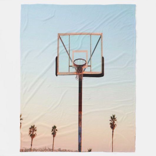 Basketball Courts |Basketball Lover Fleece Deken (Voorkant)