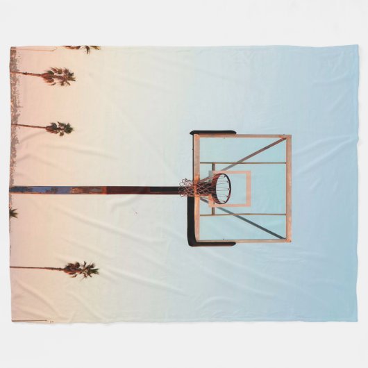 Basketball Courts |Basketball Lover Fleece Deken (Voorkant (Horizontaal))
