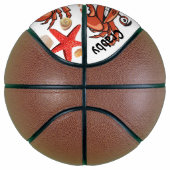 Basketball Crabby Starfish Beach House Boat Basketbal (Rechts)