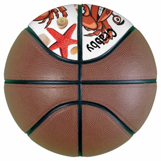Basketball Crabby Starfish Beach House Boat Basketbal (Rechts)