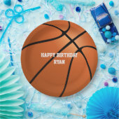 Basketball Custom Birthday Paper Bord (Feest)