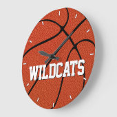 Basketball Custom Team Name of Text Sports Grote Klok (Hoek)