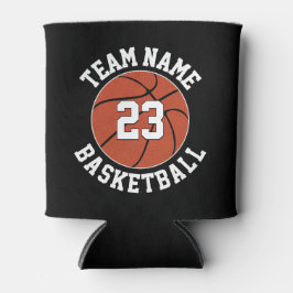 Basketball Custom Team Name & Player Number Sports Blikjeskoeler