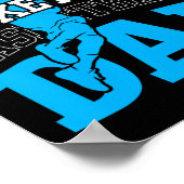 Basketball Dad Coach Team Match Player Father Dadd Poster (Hoek)