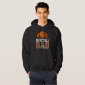 Basketball Dad Father s Day 2023 Dad Life Mens Gra Hoodie (Voorkant volledig)