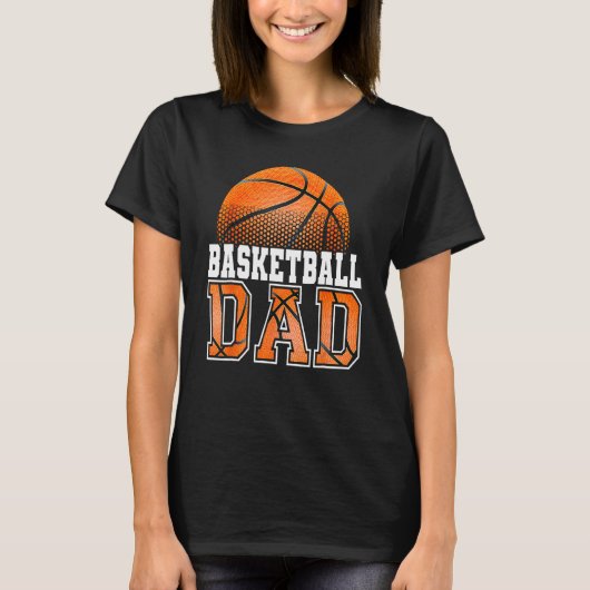 Basketball Dad Father s Day 2023 Dad Life Mens Gra T-shirt (Voorkant)