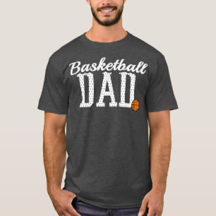 Basketball Dad Funny Sports Player Father voor Men T-shirt