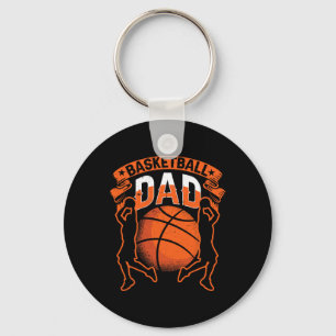 Basketball Dad Player Coach Match Team Father Dadd Sleutelhanger