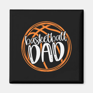 Basketball DAD Shirt Magneet