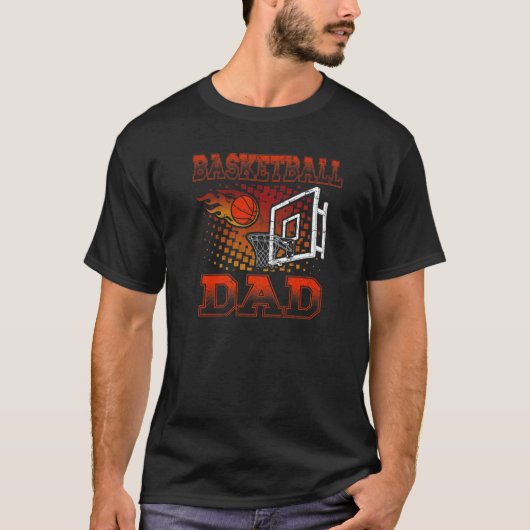 Basketball Dad T-shirt (Voorkant)