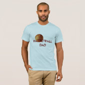 BASKETBALL DAD T-SHIRT (Voorkant volledig)