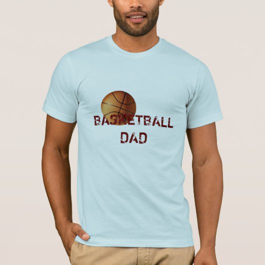 BASKETBALL DAD T-SHIRT (Voorkant)