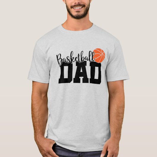 Basketball Dad T-shirt (Voorkant)