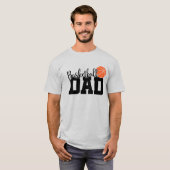 Basketball Dad T-shirt (Voorkant volledig)
