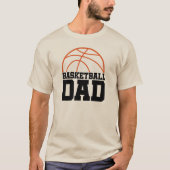 Basketball Dad T-shirt (Voorkant)