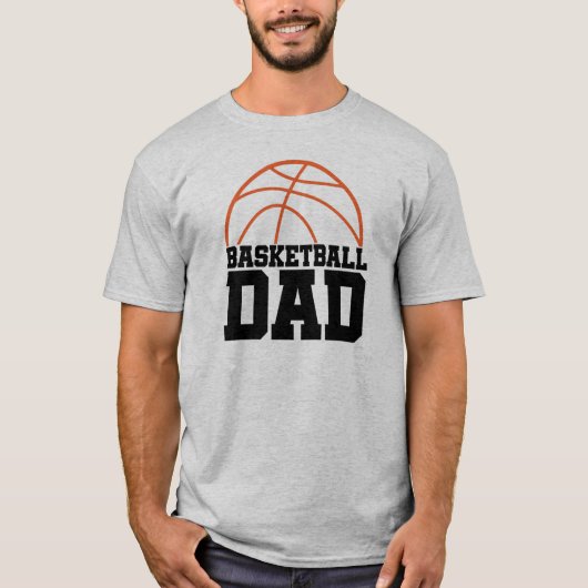 Basketball Dad T-shirt (Voorkant)
