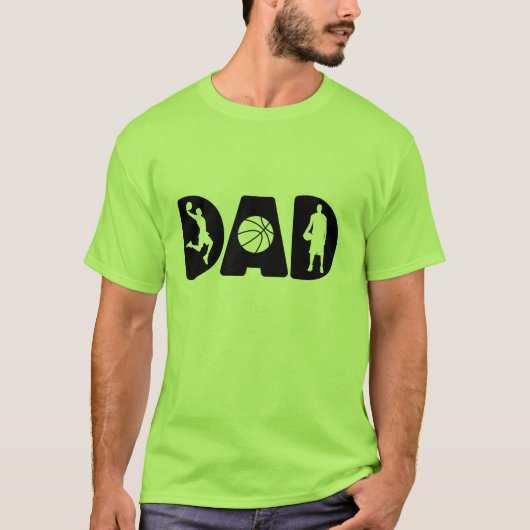 Basketball Dad T-shirt (Voorkant)