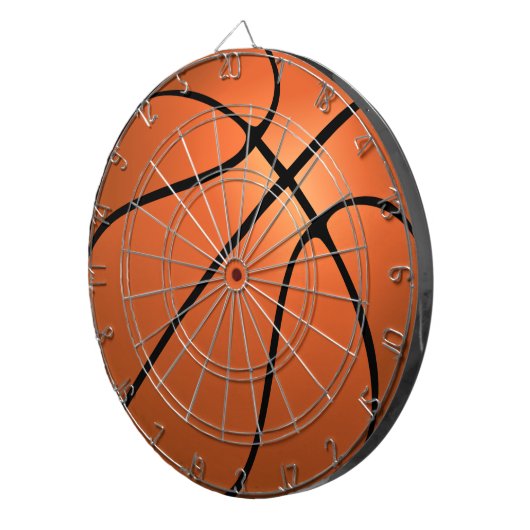 Basketball Dart Board Gift Dartbord (Voorkant Rechts)