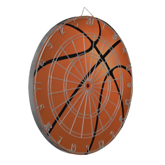 Basketball Dart Board Gift Dartbord (Voorkant Links)