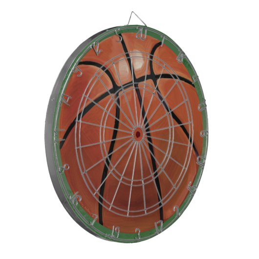 Basketball Dartbord (Voorkant Links)