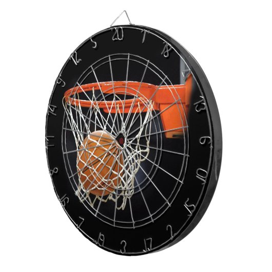Basketball Dartbord (Voorkant Rechts)