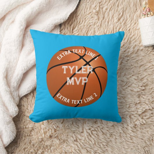 Basketball, de Naam van het Kind, MVP/Aantal, 2 Li Kussen (Deken)