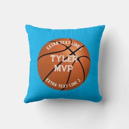 Basketball, de Naam van het Kind, MVP/Aantal, 2 Li Kussen (Achterkant)