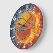 Basketball Decorative Wall Grote Klok (Hoek)