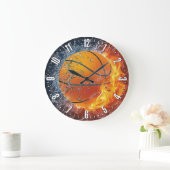 Basketball Decorative Wall Grote Klok (Huis)
