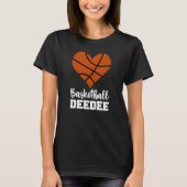 Basketball Deedee Basketball Heart Grandma Dee Dee T-shirt (Voorkant)