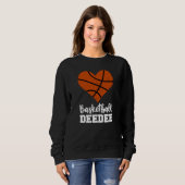Basketball Deedee Basketball Heart Grandma Dee Dee Trui (Voorkant volledig)