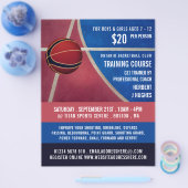 Basketball Design, Basketball Training Course Flyer (Enkel)