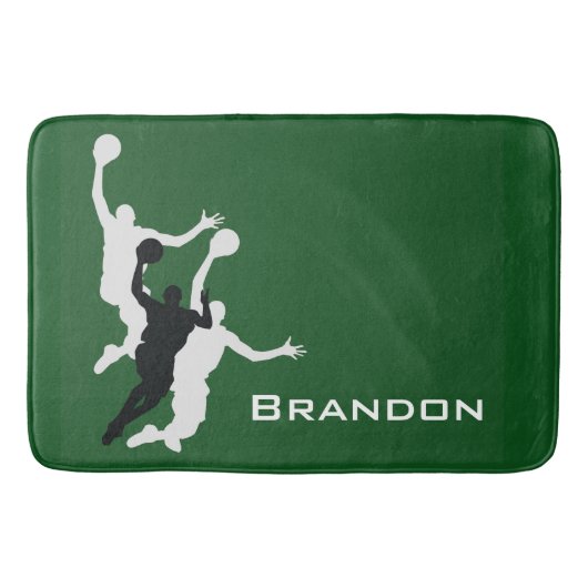 Basketball Design Bath Mat (Voorkant)