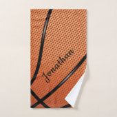 Basketball Design Bath Towel Set Bad Handdoek (Handdoek)