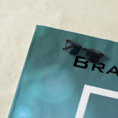 Basketball Design Beach Towel Strandlaken (In situ)