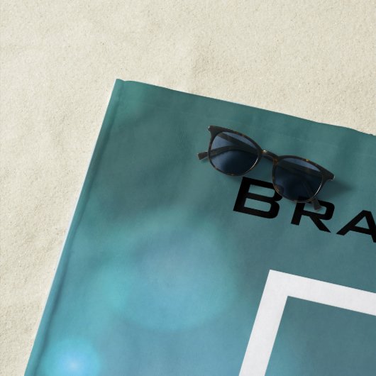 Basketball Design Beach Towel Strandlaken (In situ)