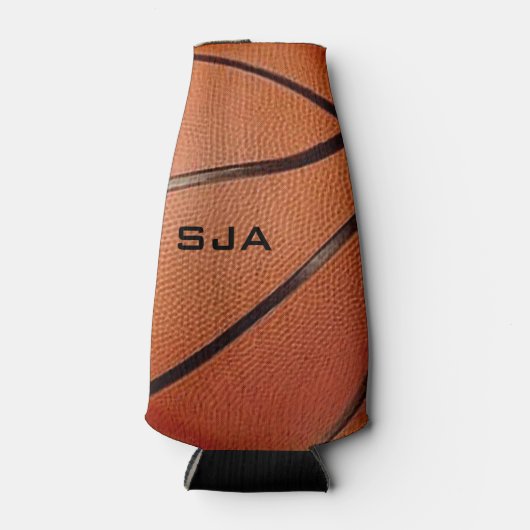 Basketball Design Bottle Koelaar Flesjeskoeler (Voorkant)