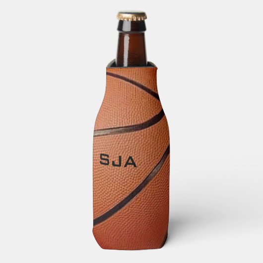Basketball Design Bottle Koelaar Flesjeskoeler (Fles Voorkant)