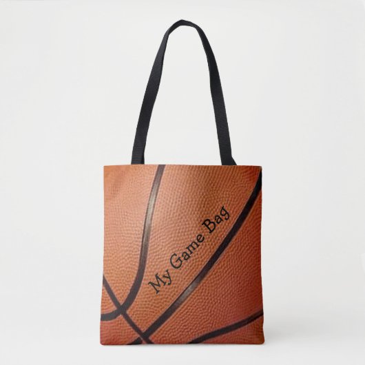 Basketball Design Canvas tas (Voorkant)