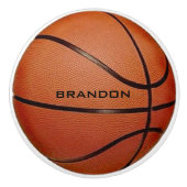 Basketball Design Ceramic Pull of Knop (Voorkant)
