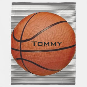 Basketball Design Fleece Blanket Deken