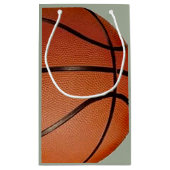 Basketball Design Gift Bag Klein Cadeauzakje (Achterkant)